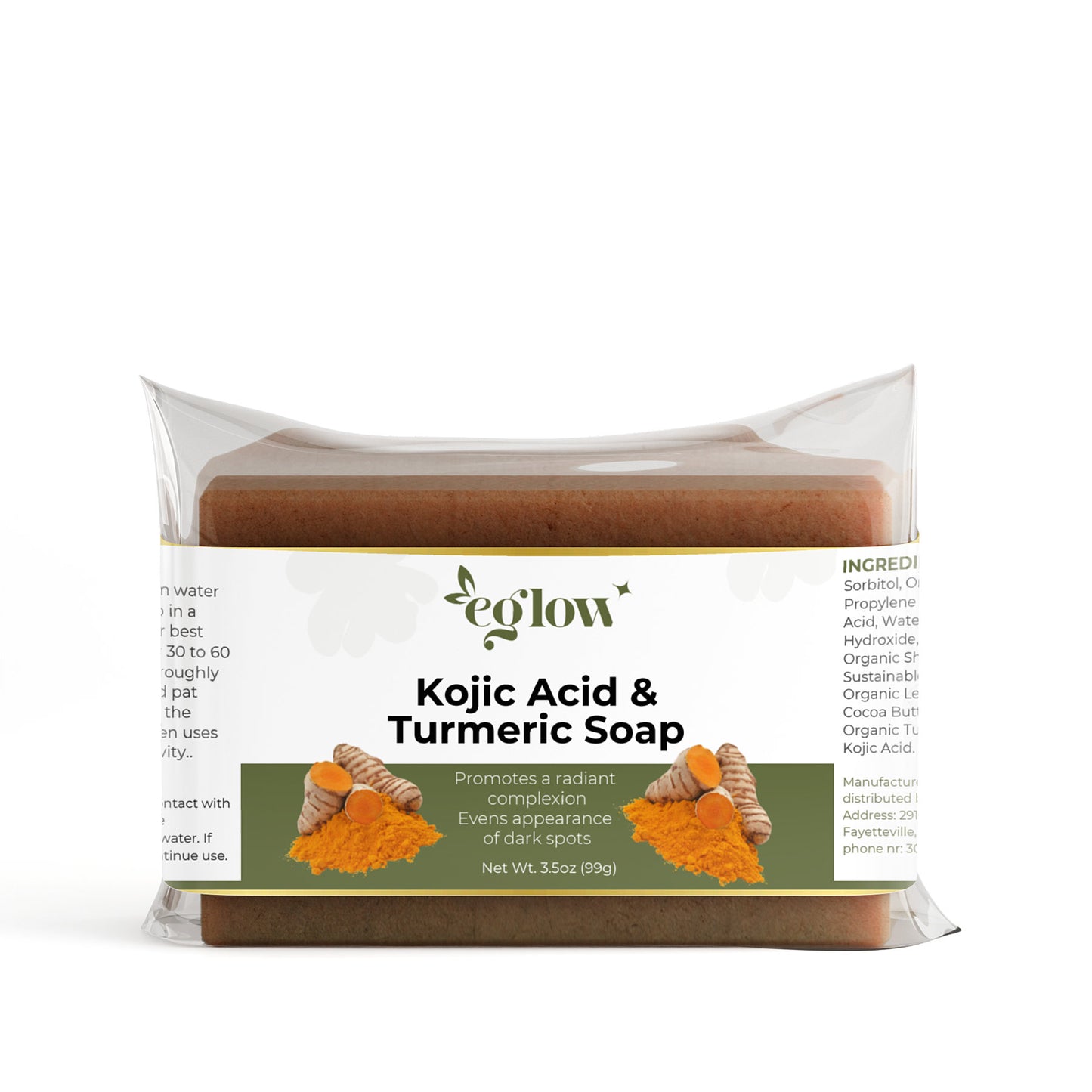Kojic Acid & Turmeric Soap